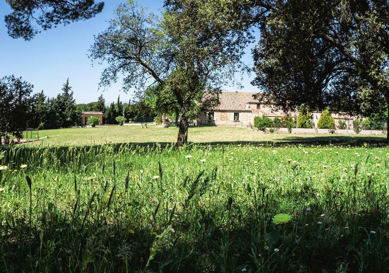 Masia Can Sola Gros Caldes de Malavella Eksteriør billede